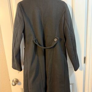 Elegant Gray Long Coat